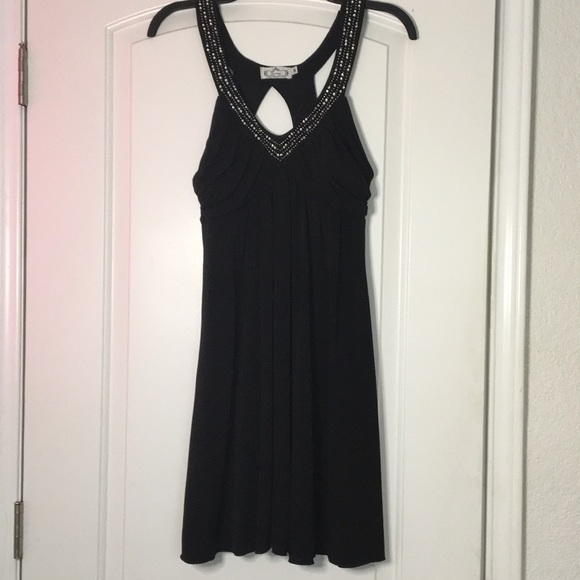 Trixxi Dresses & Skirts - Trixxi Rhinestone Black Dress